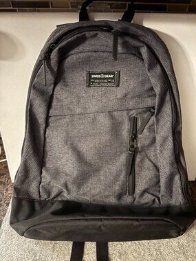 Swiss Gear Back Pack WTRA-14-JH-3106 New Black and Gray  # 3490